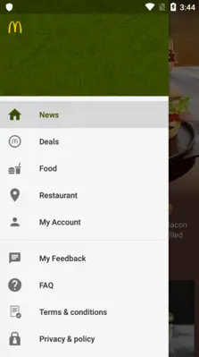 McDonald's android App screenshot 4